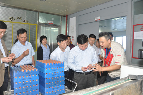 廣晟公司董事長(zhǎng)朱偉調(diào)研風(fēng)華自主創(chuàng)新工作