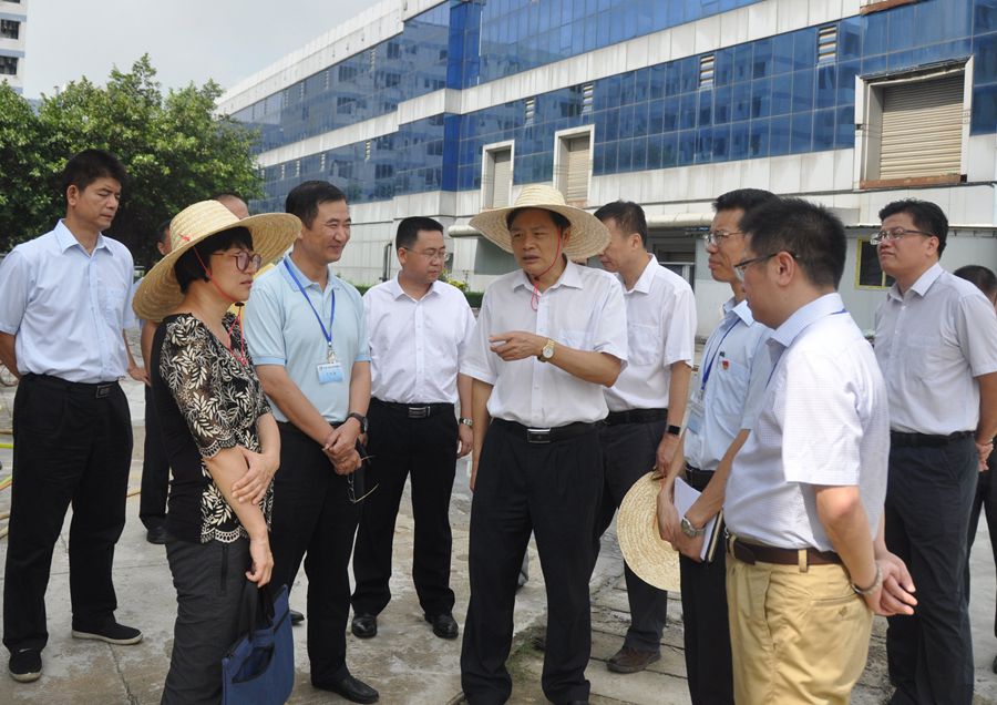中央環(huán)保督察組一行深入風(fēng)華高科開展環(huán)保督察