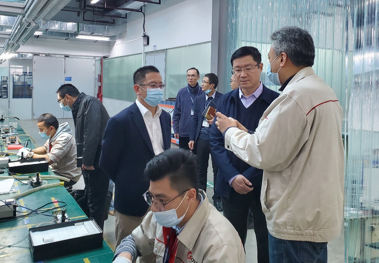 風華高科劉偉董事長帶隊調(diào)研電子工程、國華公司